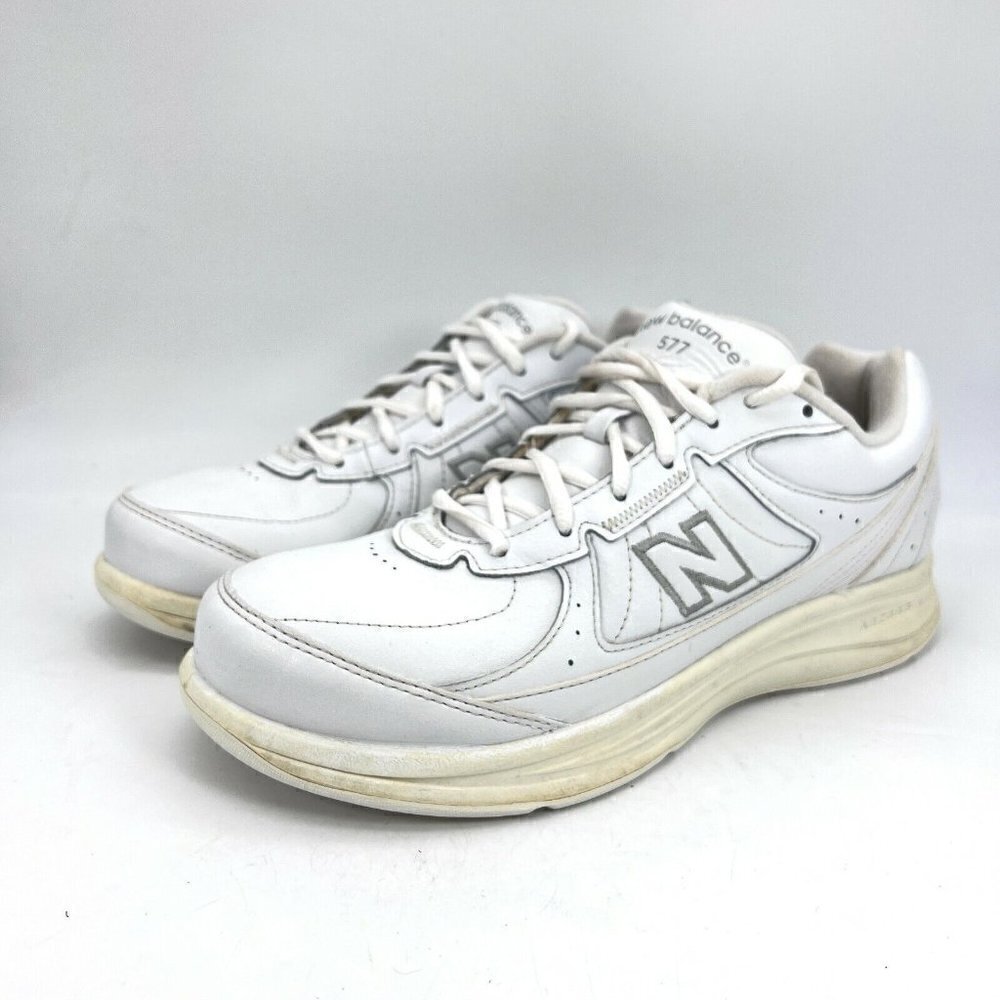 New Balance 577 White Walking Women Sneakers Shoes WW577WT Size 10B